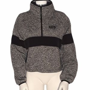 Pink VS Grey and Black Top